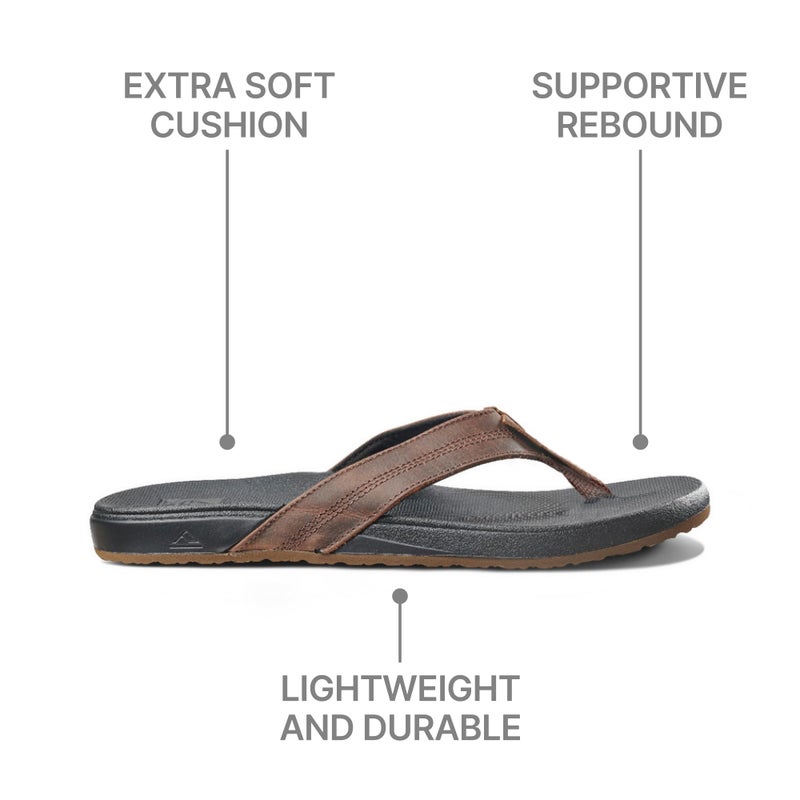 Reef Cushion Phantom Le Men's Sandals Black/brown - 9 Medium - Image 4